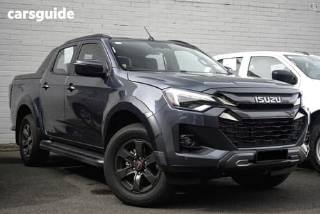 Grey 2025 Isuzu D-MAX Crew Cab Utility X-Terrain (4X4)