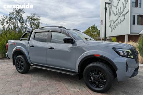 Grey 2021 Nissan Navara Dual Cab Pick-up Pro-4X (4X4)