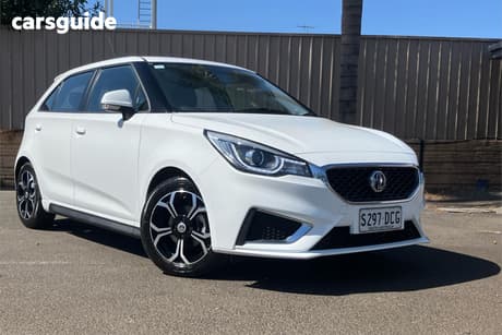 White 2024 MG MG3 Hatchback Excite (With Navigation)