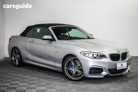 Silver 2016 BMW M235I Convertible