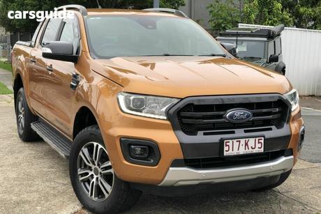 Orange 2021 Ford Ranger Double Cab Pick Up Wildtrak 2.0 (4X4)