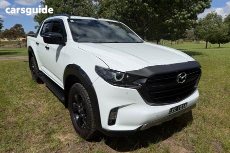 White 2021 Mazda BT-50 Dual Cab Pick-up Sp (4X4)