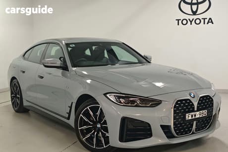 Grey 2022 BMW 420I Coupe M Sport Gran Coupe