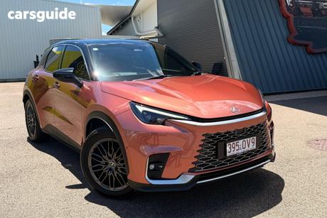 Orange 2024 Lexus LBX Wagon Sports Luxury Awd (Hybrid)