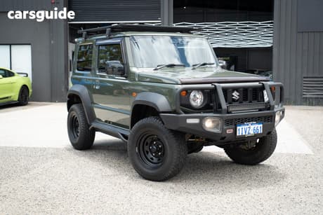 Green 2020 Suzuki Jimny Wagon Glx (Qld)