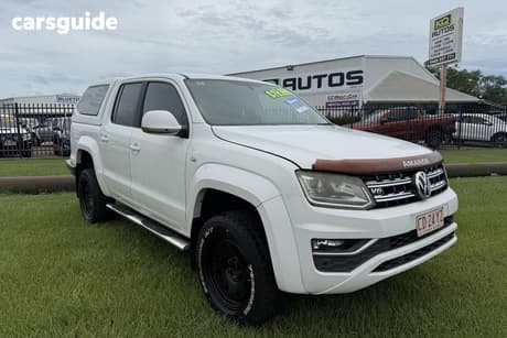 White 2016 Volkswagen Amarok Dual Cab Utility V6 Tdi 550 Highline