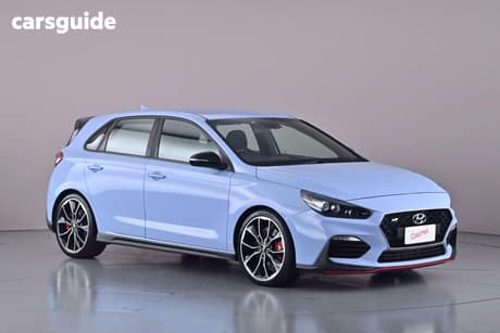 Blue 2018 Hyundai I30 Hatchback N Performance