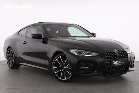 Black 2021 BMW 430I Coupe M Sport