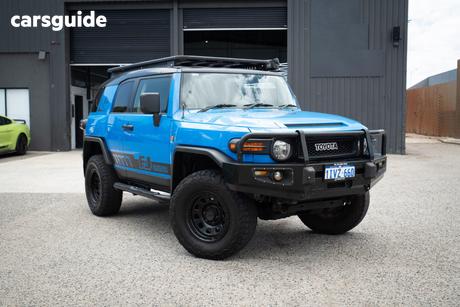Blue 2011 Toyota FJ Cruiser Wagon