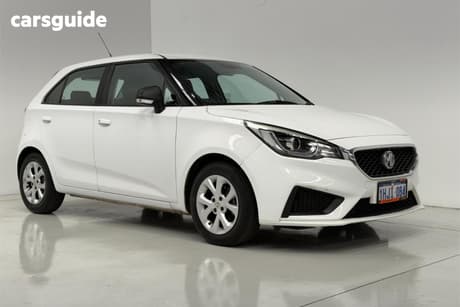 White 2021 MG MG3 Hatchback Core