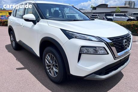 White 2025 Nissan X-Trail Wagon St (4Wd)