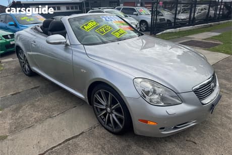 Silver 2006 Lexus SC430 Convertible
