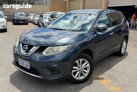 Blue 2017 Nissan X-Trail Wagon Ts (Fwd)