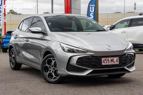 Silver 2024 MG MG3 Hatchback Excite Hybrid+