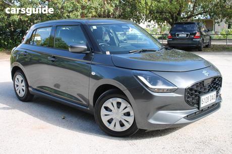 Grey 2024 Suzuki Swift Hatchback Hybrid