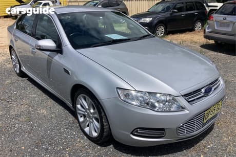 Silver 2012 Ford Falcon Sedan G6E