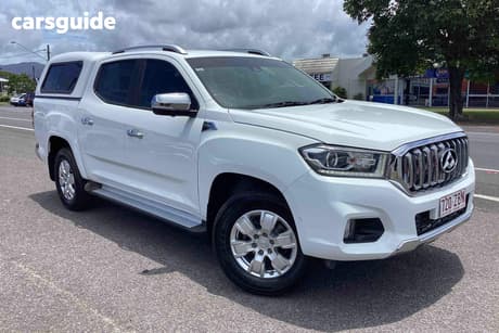 White 2019 LDV T60 Double Cab Utility Luxe (4X4)