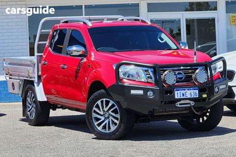 Red 2016 Nissan Navara Dual Cab Utility St-X (4X4)
