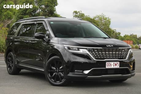 Black 2022 Kia Carnival Wagon Platinum