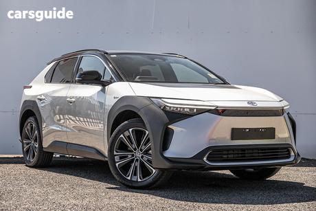 Silver 2024 Toyota BZ4X Wagon Awd