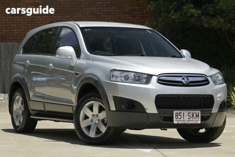 Silver 2012 Holden Captiva Wagon 7 Sx (Fwd)
