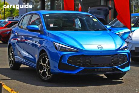 Blue 2025 MG MG3 Hatchback Essence