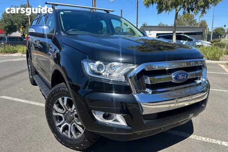Black 2016 Ford Ranger Crew Cab Pickup Xlt 3.2 Hi-Rider (4X2)