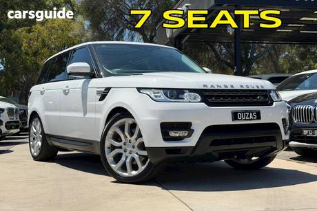 White 2017 Land Rover Range Rover Sport Wagon 3.0 Sdv6 Se