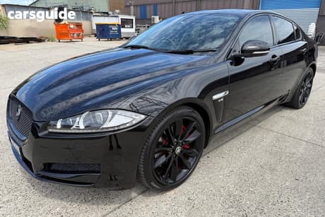 Black 2013 Jaguar XF Sedan 3.0 Sv6 Luxury