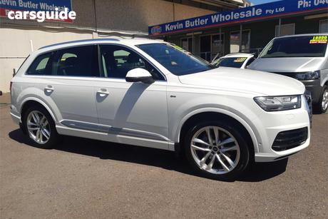 White 2016 Audi Q7 Wagon 3.0 Tdi Quattro