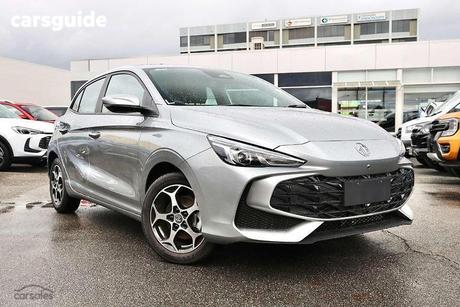 Silver 2025 MG MG3 Hatchback Essence