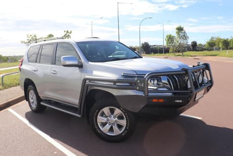 Silver 2020 Toyota Landcruiser Prado Wagon Gxl (4X4)