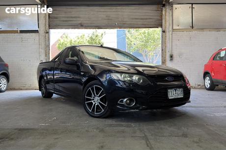 Black 2012 Ford Falcon Ute Ute Tray XR6 ECOLPI R