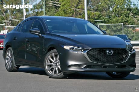 Grey 2021 Mazda 3 Sedan G20 Evolve