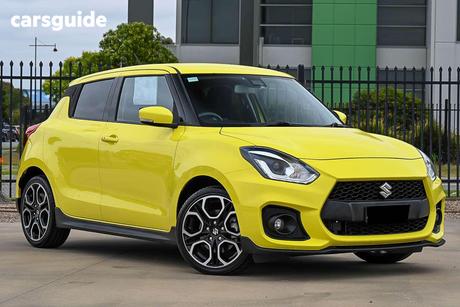 Yellow 2018 Suzuki Swift Hatchback Sport