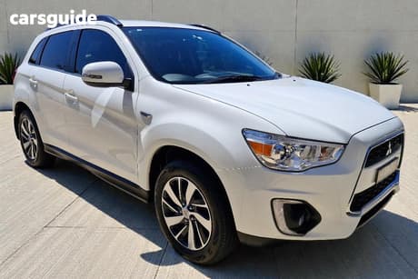 White 2014 Mitsubishi ASX Wagon Ls (4Wd)
