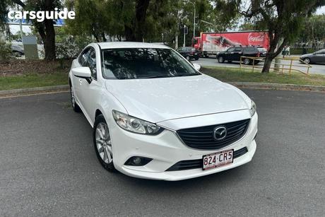 White 2013 Mazda 6 Sedan Touring