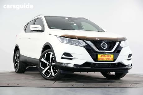White 2019 Nissan Qashqai Wagon Ti