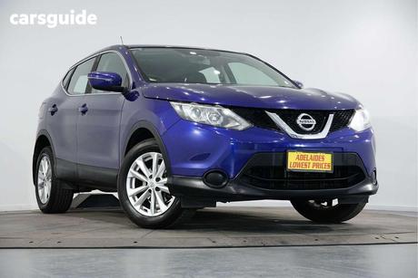 Blue 2015 Nissan Qashqai Wagon St (4X2)