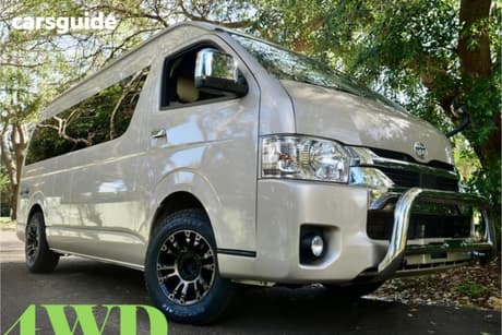 Gold 2020 Toyota HiAce Commercial GRAND CABIN 4WD SLWB