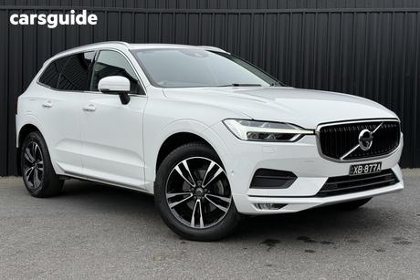 White 2019 Volvo XC60 Wagon D4 Momentum (Awd)
