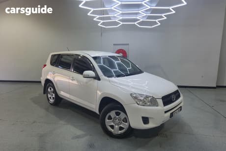 White 2011 Toyota RAV4 Wagon Cv (2Wd)