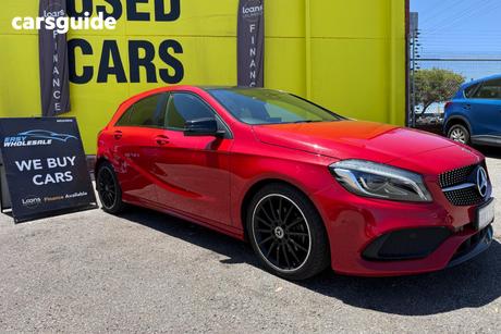 Red 2017 Mercedes-Benz A180 Hatch 176 MY17