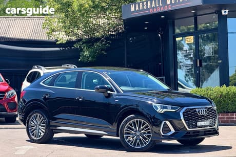 Black 2020 Audi Q3 Sportback 35 Tfsi S Line