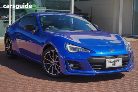 Blue 2020 Subaru BRZ Coupe