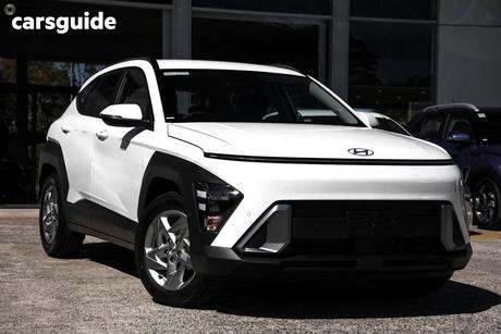 White 2026 Hyundai Kona Wagon Elite N Line