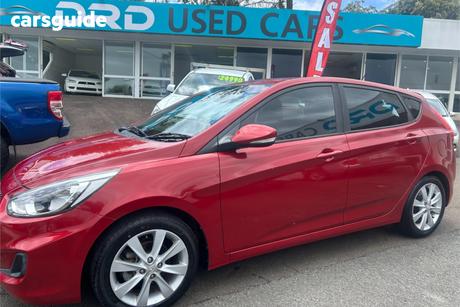 Red 2017 Hyundai Accent Hatchback Sport