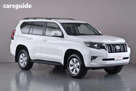 White 2023 Toyota Landcruiser Prado Wagon Gxl