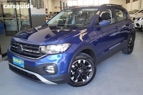Blue 2023 Volkswagen T-Cross Wagon 85Tfsi Life
