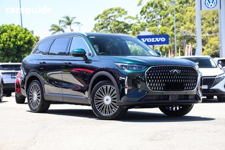 Green 2025 Chery Tiggo 9 Wagon Csh Ultimate Awd